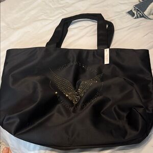 Victoria's Secret Black and Gold Tote
